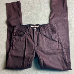 Burberry Brit slim straight purple jeans 30x32